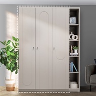 SB Design Square SB FURNITURE ตู้เสื้อผ้า ขนาด 136 ซม รุ่น Lavique สีครีม (136x60x230 ซม.)