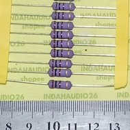 UNGU PURPLE 100R 1W 5% copper feet resistor 100 ohm 1 watt 100 r ohm 1 w 1watt 5 percent 100r 1w