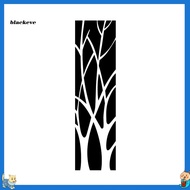 BL- 1 Set Tree Pattern Mirror Wall Stickers Smooth Surface Acrylic TV Background Wall Decal Sticker Home Decor