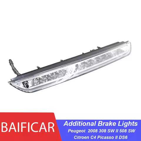 Baificar Brand Led High Level Third Additional Brake Lights 6351LX For Peugeot 2008 308 SW II 508 SW