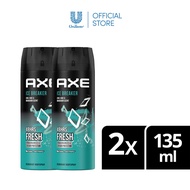 Axe Body Spray Ice Breaker 135ml x2