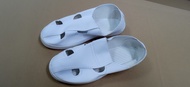 ESD Safety Work Shoes with SPU Sole and Four-Hole Design - Anti-Static Cleanroom Industrial Footwear