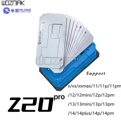 MiJing Z20 Pro (max) 29 IN 1 Fixture For iPhone X-17pro max Middle Layer Motherboard Reballing Solde