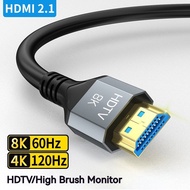 HDMI Cable 2.1 HD Cable 8K60HZ TV Projector Laptop 4k144hz Monitor Connection Cable