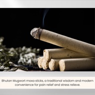 Bhutan Natural Moxa Sticks