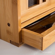 Simple Modern Vegetable Cabinet Solid Wood Sideboard Japanese Style Small Cupboard Cupboard Kitchen Storage Cabinet Brea