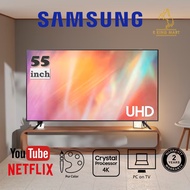 Samsung 55" Inch LED TV UA55AU7000 4K UHD Smart TV with Crystal Processor 4K / Philips 55" 55PUT7428