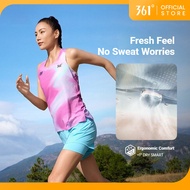 361 Degrees Flame 5 Sports Vest Women Slim Fit Breathable Quick-Drying Marathon Running Sports Appar