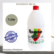 Herbisida Selektif Racun Obat Hama Gulma Rumput Herbisida Roundup 486 SL 1 Liter Original Pemasbi Ru