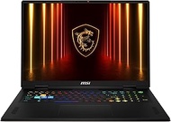 MSI Vector A18 HX 18” 240Hz QHD+ Gaming Laptop: AMD Ryzen 9-9955HX, NVIDIA Geforce RTX 5070Ti, 32GB 