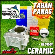 ESPADA BENELI RFS150I Ceramic Block Racing/ Firged Piston/ 62mm 63mm/ RFS150 Racing Block Ceramic