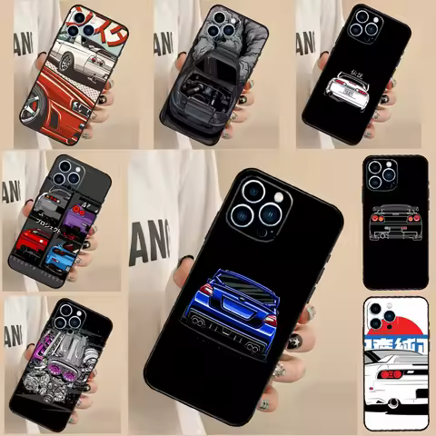 Sports Car JDM Drift Cover For OPPO Reno 13 F 10 11 12 14 Pro 11F 12F 14F 7 8 Lite OPPO Find X9 X8 X