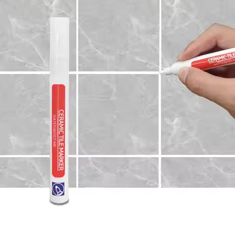 Ceramic Tile Gap Marker Pen Wall Seam Color Pen For Tiles Floor Bathroom Decontamination Seam Repair