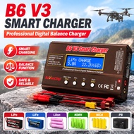 🔋 Digital Balance Charger 🔋 iMAX B6 V3 80W 6A LiPo LiHV NiMH Li-ion RC Battery Charger