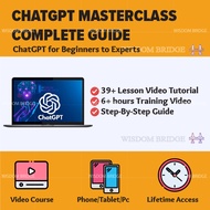 [Video Course] ChatGPT Masterclass: A Complete ChatGPT Guide for Beginners | ChatGpt Course ChatGpt 
