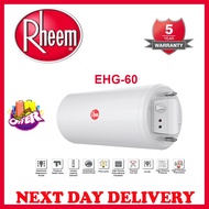 Rheem EHG 60 Horizontal Storage Water Heater | 60 Litres |Singapore Warranty | Express Free Delivery