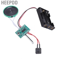 HEEPDD Sound Recorder Module with Speaker 4 Minutes Recordable Light Activated Loop Playback Voice R