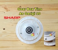 GearBox Mesin Cuci Sharp Tins 2 Tabung Girbok Sharp 6-9kg Gear Box