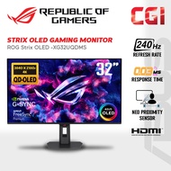 [NO.1 OLED For Gaming] Asus ROG Strix 32" OLED XG32UQDMS ( 4K, 240Hz, 0.03ms, G-Sync, FreeSync ) Gam