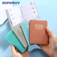 IESPOIRUV 2026 Agenda Book, with Calendar A7 Appointment Book, Mini Pocket Notebooks Students