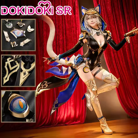 IN STOCK Cipher Cosplay Costume Game Honkai: Star Rail【S-2XL】DokiDoki-SR HSR Cute Cat Costume Cifera