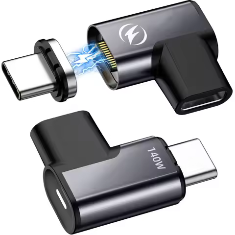 Ankndo USB4.0 Type C Magnetic Adapter PD 240W Fast Charging Magnet Converter Cable 8K@60Hz USB C Dat
