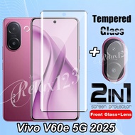 Vivo V60e 5G 2025 2IN1 Tempered Glass For Vivo V60 V60E V60Pro vivoV60E VIVO V 60 E V60e 5G 2025 Scr
