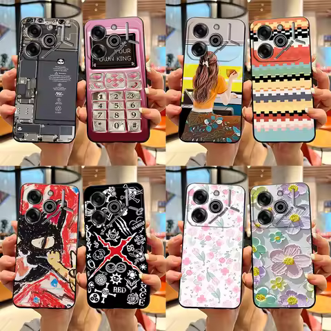 For Tecno Pova 6 Pro Case Stylish Pattern Back Phone Cover For Tecno Pova6 Pova 6Pro Pova6Pro 5G Sho
