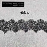 ✅ Brokat Renda Meteran . Lace Renda Brukat Pinggiran Meteran Kombinasi (Panjang 15 meter x Lebar 10 