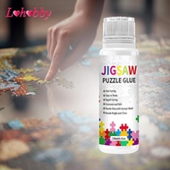 Lohobby Puzzle Glue, Transparent 120 Ml Craft Puzzle Glue for Up to 2000-piece Puzzles, Fast-drying 