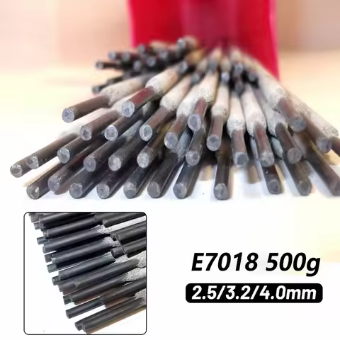 Electrode Welding Rods 2.5mm/3.2mm/4.0mm Basic Coated Electrode 500g Carbon Steel E7018 Materials Me