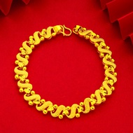 Gelang Tangan Perempuan Emas 916 Lelong Bracelet for Women