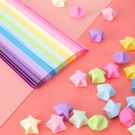 Star-folded paper, colorful star origami paper, very pretty decoration, origami paper, star paper, k