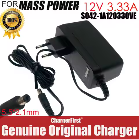 Genuine Mass Power S042-1A120330VE 12V 3.33A 40W AC Adapter for TP-Link Archer AX95 GX90 AX3200 AX80