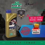 ROCK OIL MOTORCYCLE OIL FULLY 10W60 FREE OIL FILTER ORIGINAL ROCKOIL