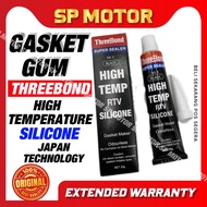 THREEBOND High Temp Temperature Gasket Gum RTV Silicone Odourless 100g/25g [Black Color Gum]