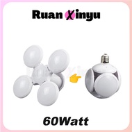(RX) 60w Foldable UFO-Shaped LED Bulb UFO Football LED/