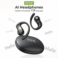 HTC NE19 Earphone Earbud AI Translation Bluetooth 5.4 Wireless Earphones with Microphone, HiFi Stere