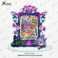 Standee Frame Gengar Pokemon Card Tcg Original