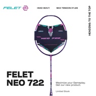 Racket Badminton Felet NANO NEO 722 Badminton Racket ORI FELET