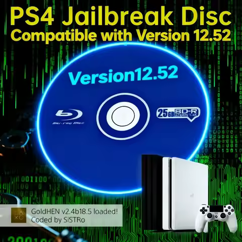 For PS4 jailbreak gold disk 12.52, support self-made backup games that can launch pop-up loads