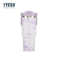 TYESO Floral In-Bloom Roamer Tumbler Keluli Tahan Karat Dua Penutup Penahan Suhu (900ml) TS-01024