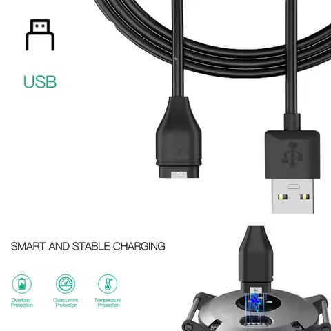 Smartwatch Charger Charging Cable for Garmin Fenix 5 5S 5X Plus 7 7X 6 6S 6X Pro Sturdy and Durable 
