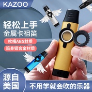 Kazoo: Kazoo logam berkualiti profesional, alat muzik khusus dan mudah dipelajari untuk pemula. # 03