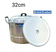 Panci SG Orchid 32 | Panci Serbaguna | Panci Kukusan | Dandang | Langseng Orchid 32 Tebal