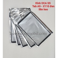 Oca Samsung Tab A9 Wifi- X110 glass is glued (Black)