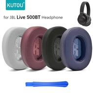 KUTENG Replacement Ear Pads Cushions for JBL Live 500BT Wireless Headphones Protein Leather Memory Foam Live 500 BT Earpads