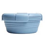 Silicone Folding Lunch Box Portable Retractable Bowl for Travel Instant Noodles Storage Outdoor Picn