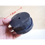 Telescopic Ladder Foot Pad Diameter 7.8cm For Ladder Pipe Axle Inner Diameter 7.6cm