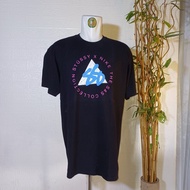 KAOS STUSSY X NIKE, SIZE L- XL (SECOND BRANDED) HITAM PEKAT, TS0411